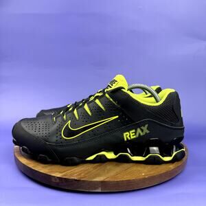 MENS NIKE REAX 8 TR 'BLACK VOLT' SIZE 9.5